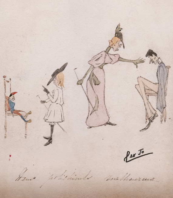   - Deux polichinels malheureux